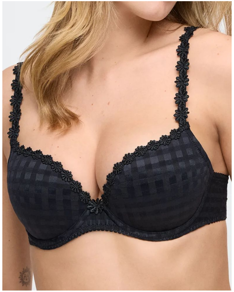 Sujetador preformado push-up Marie Jo Avero (Negro)