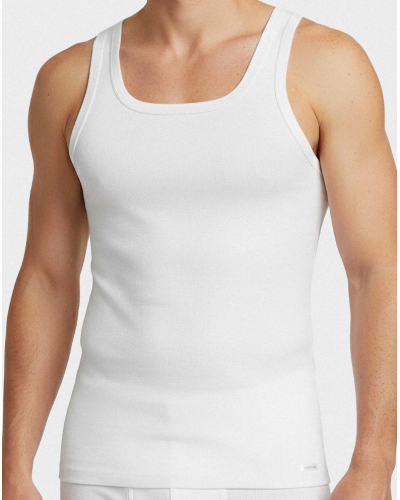 Lot 2 débardeurs 100% coton Impetus Pure Cotton (Blanc)