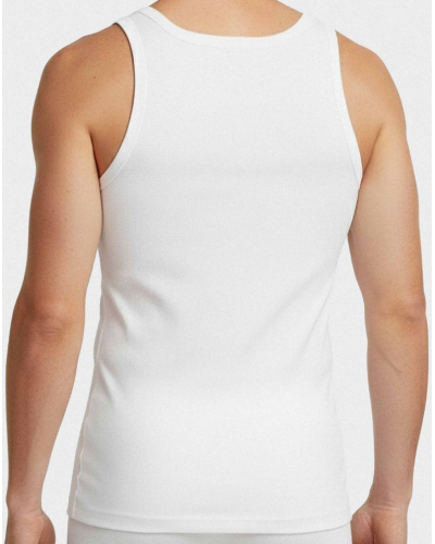 Paquete 2 camisetas sin mangas 100% algodón Impetus Pure Cotton (Blanco)