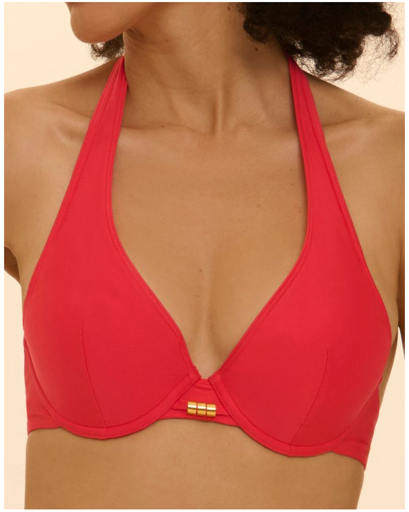 Soutien-gorge de bain push-up Simone Pérèle Perle (Flamingo)