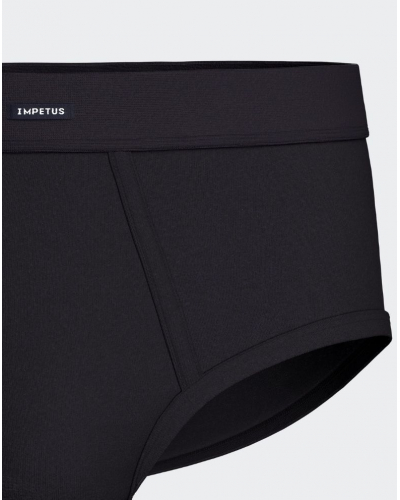 Open Brief 100% Cotton Impetus Pure Cotton (Marine)