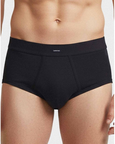 Slip ouvert 100% Coton Impetus Pure Cotton (Marine)