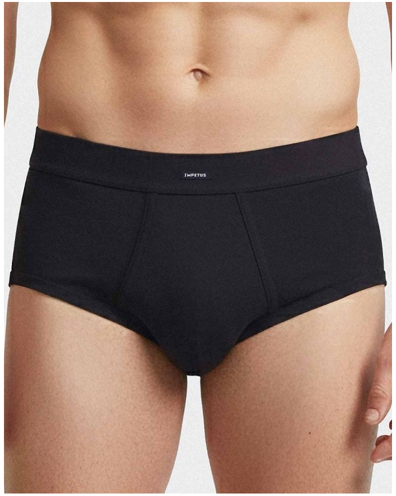 Open Brief 100% Cotton Impetus Pure Cotton (Marine)