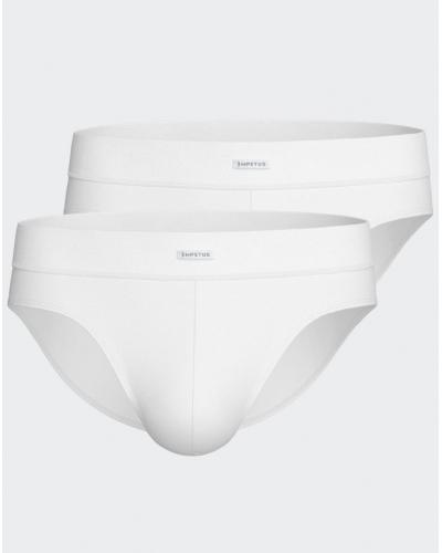 Pack of 2 briefs Impetus Cotton Stretch (White)