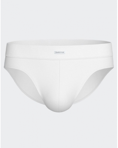 Lot de 2 slips en coton Impetus Cotton Stretch (Blanc)