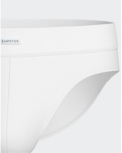 Lot de 2 slips en coton Impetus Cotton Stretch (Blanc)