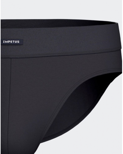 Pack of 2 briefs Impetus Cotton Stretch (Bleu/Gris)