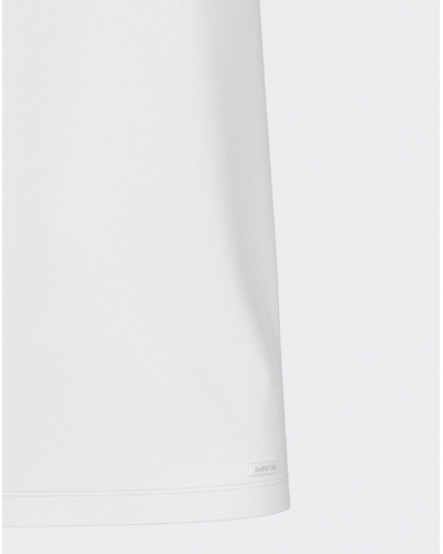 Camiseta cuello redondo manga corta Impetus Cotton Stretch (Blanco)