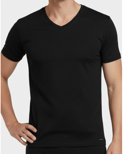 V-Neck T-Shirt Impetus Cotton Modal (Black)