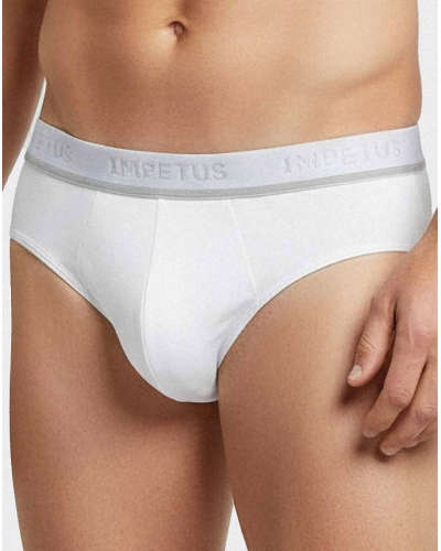 Paquete de 2 calzoncillos de algodón Impetus Cotton Stretch Packs (Blanco)