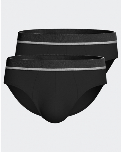 Paquete de 2 calzoncillos de algodón Impetus Cotton Stretch Packs (Negro)