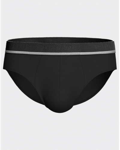 Lot de 2 slips en coton Impetus Cotton Stretch Packs (Noir)