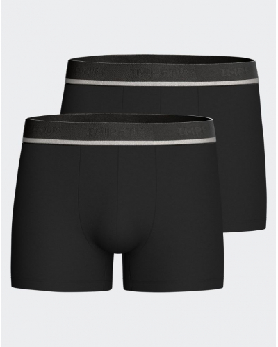 Lot de 2 boxers en coton Impetus Cotton Stretch Packs (Noir)