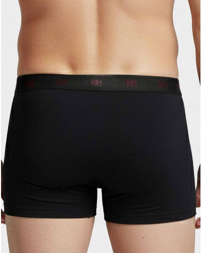 Lot de 3 boxers en coton Impetus Cotton Stretch Packs (Noir)
