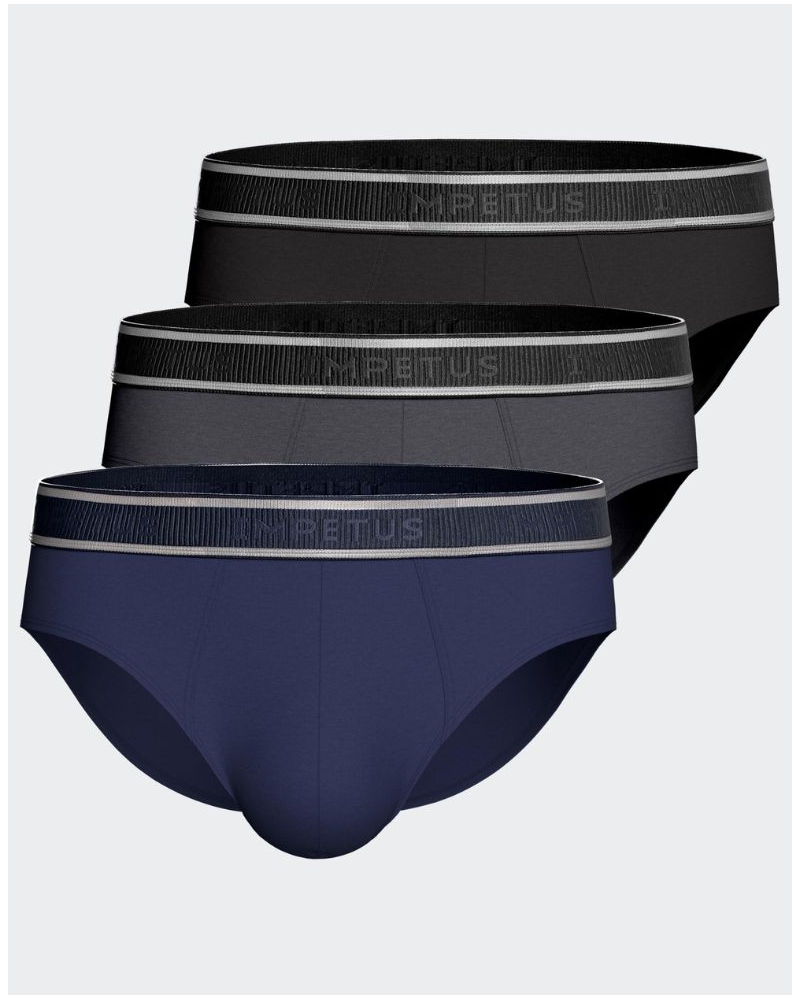 Paquete de 3 calzoncillos de algodón Impetus Cotton Stretch Packs (F93)
