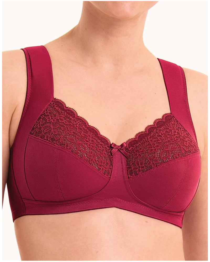 Soutien-gorge d'allégement sans armature Anita Havanna (Dark Red)
