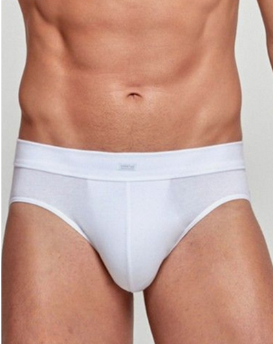 Paquete de 2 slips de algodón Impetus Cotton Stretch (Blanco)