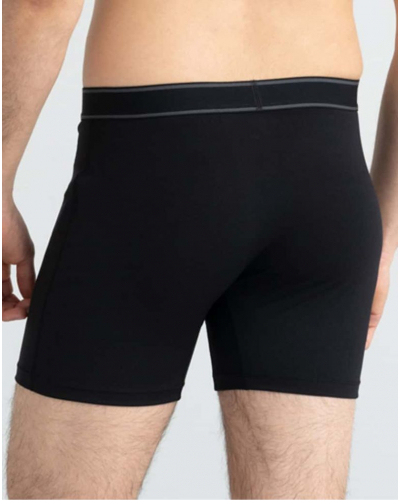 Pack of 2 Boxer Saxx Daytripper Comfort Stretch (Black/City Blue)