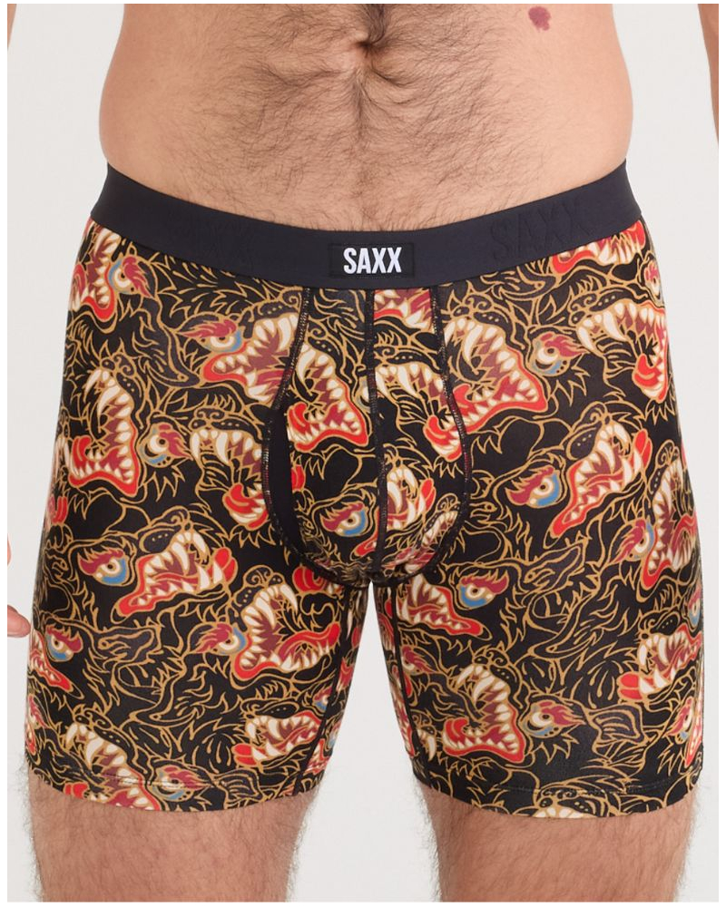 Bóxer con bragueta Saxx Vibe Xtra (Howl Negro)