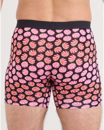 Boxer with fly Vibe Xtra Saxx (Confection Perfection/Black)