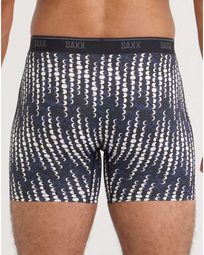 Boxer à braguette Saxx Sport Quest Quick Dry Mesh (Moonrise-Negro)