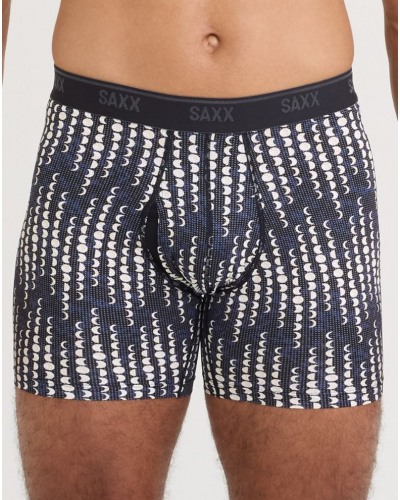 Fly boxer shorts Saxx Sport Quest Quick Dry Mesh (Moonrise-Black)