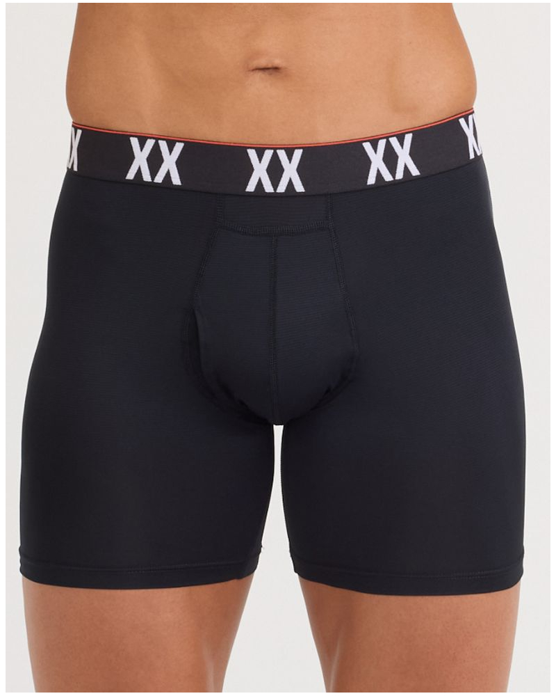 Boxer with fly Saxx Multi-sport Mesh (Black)