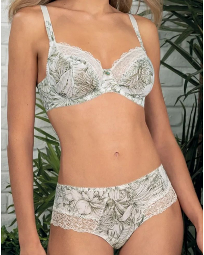 Soutien-gorge corbeille bien-être Antigel Echappée Green (Toile Green)