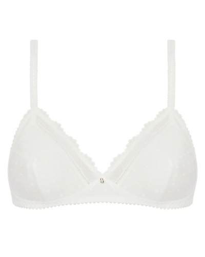 Soutien-gorge sans armature Antigel Résille Bohème (Ecru Nacre)