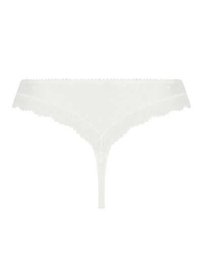 Tanga Antigel Résille Bohème (Ecru Nacre)