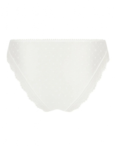 Slip séduction Antigel Résille Bohème (Ecru Nacre)