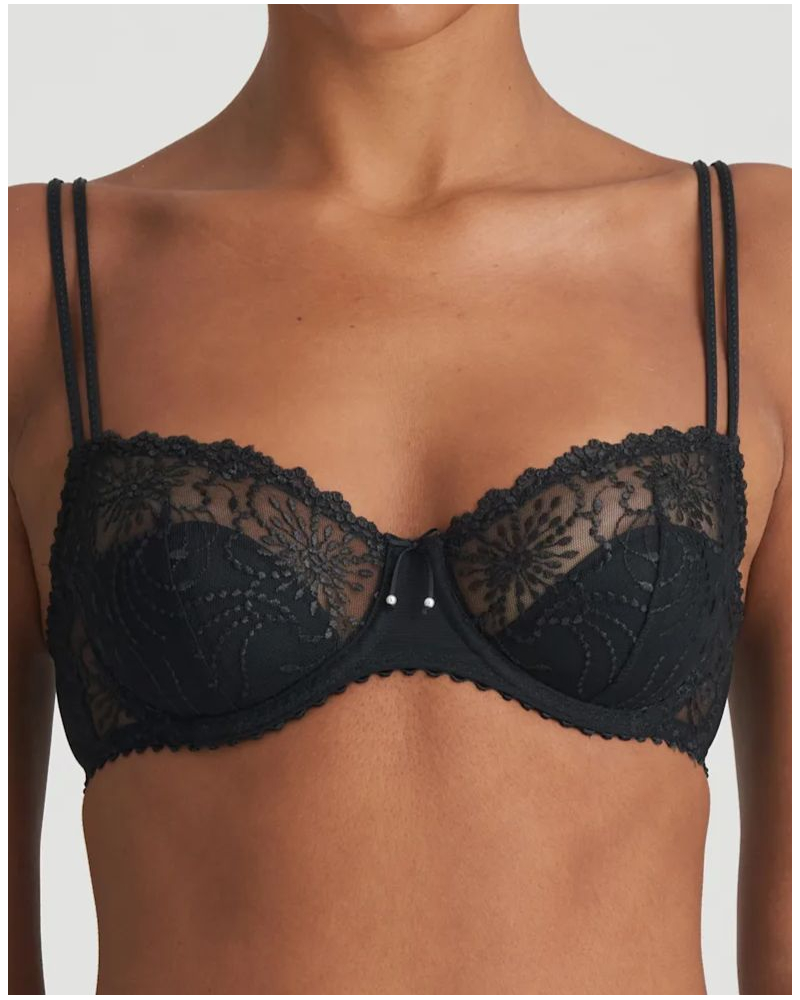 Balcony bra half foam Marie Jo Jane (Black)