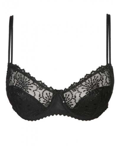 Soutien-gorge balconnet demi mousse Marie Jo Jane (Noir)