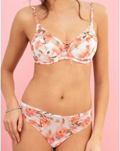 Sujetador plunge media espuma Antigel Roses Gourmandes (Rose Délice)