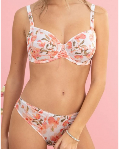 Underwired comfort bra Antigel Roses Gourmandes (Rose Délice)