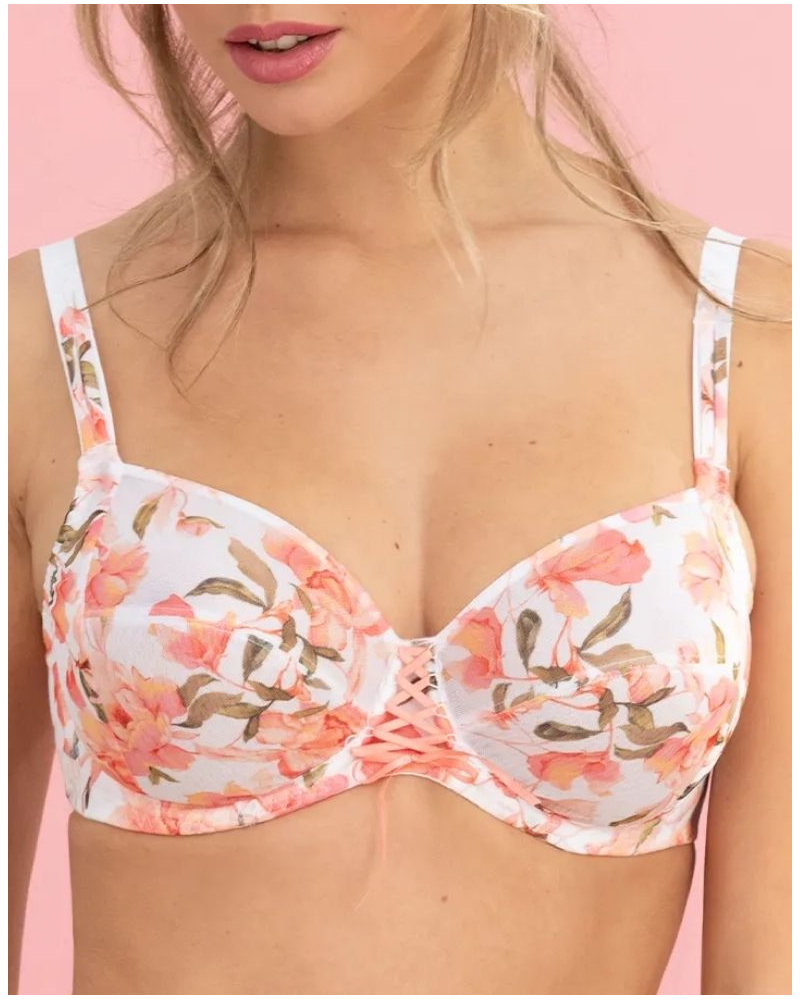 Sujetador con aros bienestar Antigel Roses Gourmandes (Rose Délice)