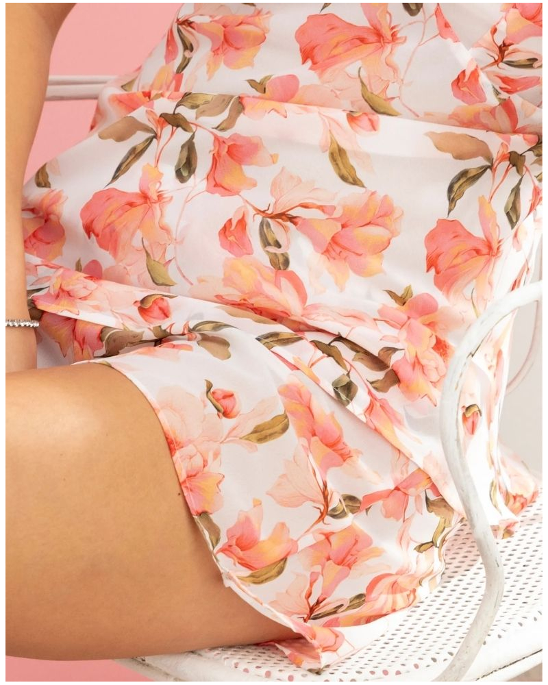 Pantalon corto Antigel Roses Gourmandes (Rose Délice)