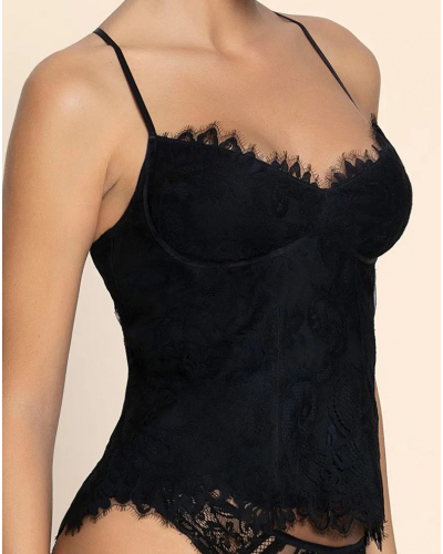 Top Lise Charmel Désirs de Venise (Negro)