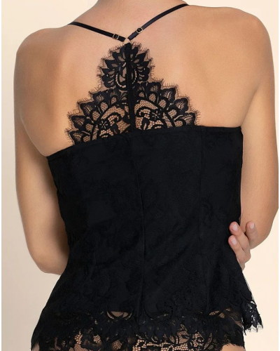 Top Lise Charmel Désirs de Venise (Negro)