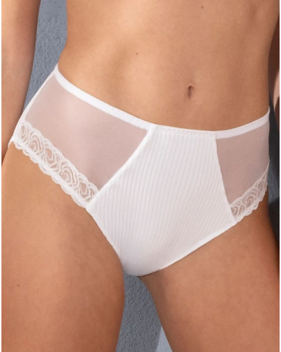 High-waist brief Antigel Boyish Séduction (White)