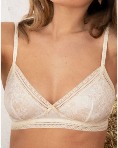 Soutien-gorge sans armature Antigel Week-end Campagne (Chanvre Nacré)