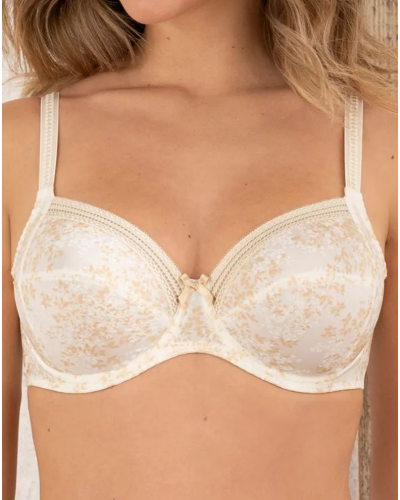 Well-being underwired bra Antigel Week-end Campagne (Chanvre Nacré)