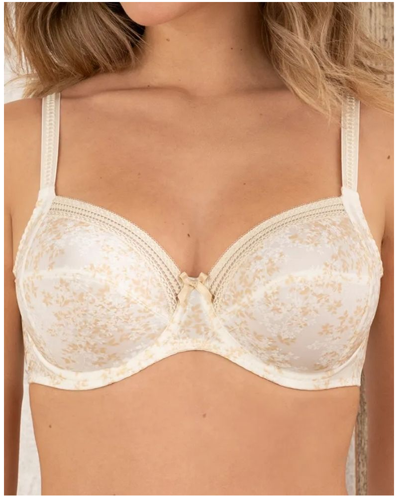 Well-being underwired bra Antigel Week-end Campagne (Chanvre Nacré)