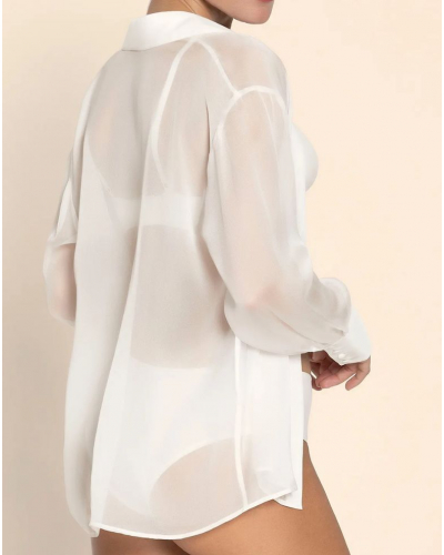 Shirt 100% Silk Lise Charmel Variations Désir (Ecru Nacre)