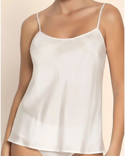 100% Silk top Lise Charmel Variations Désir (Ecru Nacre)