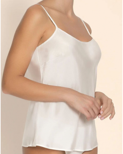 Camisole 100% seda Lise Charmel Variations Désir (Ecru Nacre)