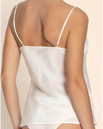 100% Silk top Lise Charmel Variations Désir (Ecru Nacre)