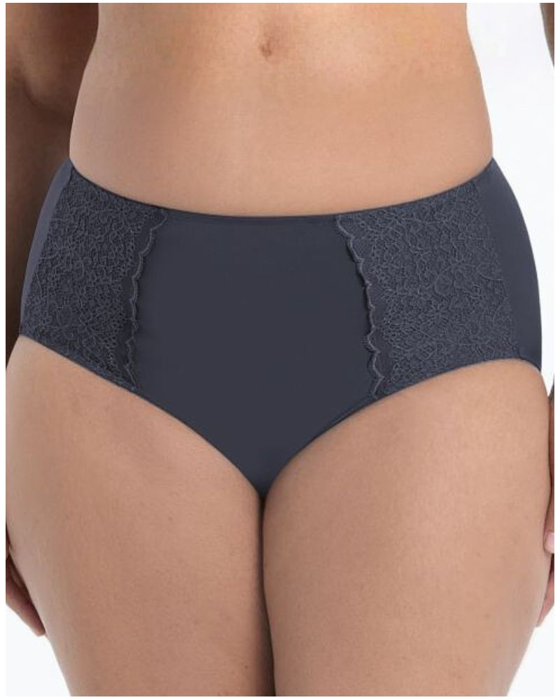 High waist knicker Anita Havanna (Shadow Blue)