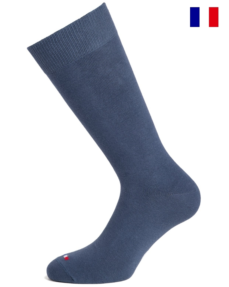Men's cotton socks Maison Broussaud (Bleu)