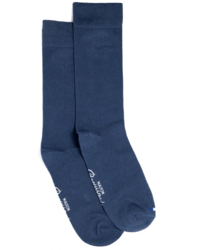 Calcetines de algodón para hombre Maison Broussaud (Bleu)